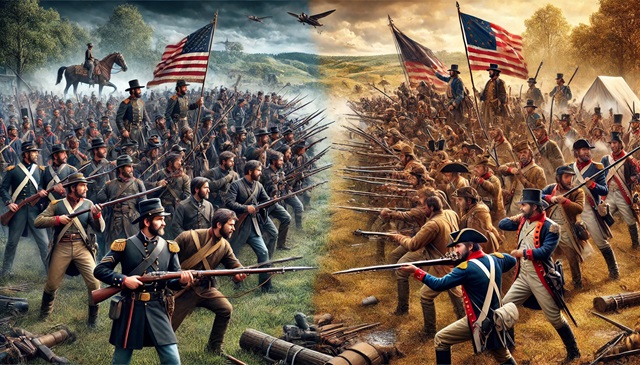 American Wars: American Revolution and Civil War