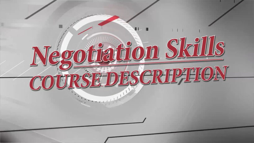 View Negotiation Skills Video Demonstration